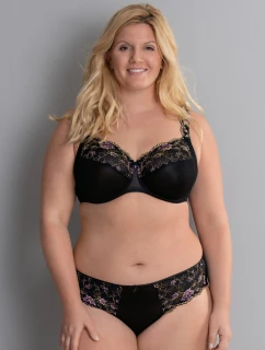 Podprsenka s kosticami Colette Full Cup 5249 čierna - RosaFaia