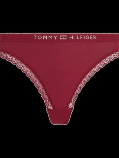 Dámske čipkované nohavičky s tonálnym logom UW0UW04183-XJS - Tommy Hilfiger