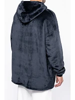 Kariban K 410 Loungewear Mikina s kapucňou zo sherpafleece 20.K410 night navy