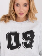 WT BL mikina A1267 1.66 svetlo šedá WT BL mikina A1267 1.66 svetlo šedá