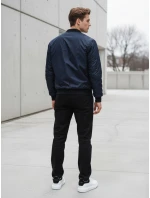 FashionStreet tmavomodrá pánska bunda bomber TX4424