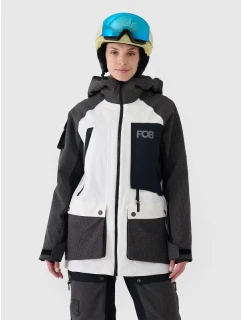 Dámska snowboardová bunda s membránou 10000 4F 4FWAW24TTJAF587-11S