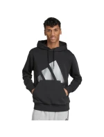 Pánska mikina adidas Holiday 3S Hoodie black JM1698 pánska