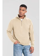 Fruit of the Loom Iconic Premium Zip Neck Sweat Ťažká mikina s 1/4 zipsom 16.2288 desert sand Fruit of the Loom Iconic Premium Zip Neck Sweat Ťažká mikina s 1/4 zipsom 16.2288 desert sand