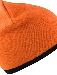 Result Headwear RC 046X Obojstranná pletená čiapka 28.046X jasne oranžová/čierna