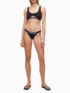 Vrchný diel plaviek KW0KW00900-BEH čierna - Calvin Klein