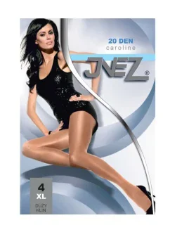 Dámske pančuchové nohavice Inez Caroline Elastil 20 den 4-XL