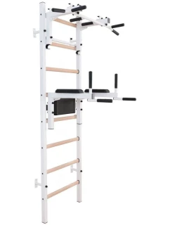 DREVENO-KOVOVÝ GYMNASTICKÝ REBRÍK S HRAZDOU A PRÍSLUŠENSTVOM BENCHK 232W