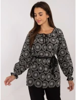 Blúzka LK BZ 509744.12X čierna Blúzka LK BZ 509744.12X čierna