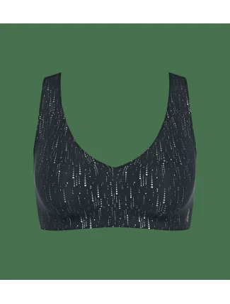 sloggi ZERO Feel 2.0 Festive Bralette - BLACK COMBINATION - SLOGGI BLACK COMBINATION - SLOGGI