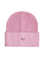 Puma Kovová čiapka Cat Beanie ružová 26404 05 Puma Kovová čiapka Cat Beanie ružová 26404 05
