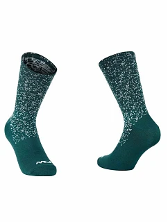 Cyklistické ponožky NORTHWAVE Stardust Sock, smaragdové