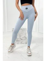 Pruhované legíny modré Pruhované legíny modré