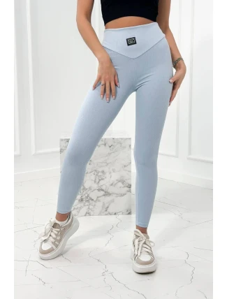 Pruhované legíny modré Pruhované legíny modré