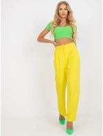 Nohavice TO SP 18155.21P žltá