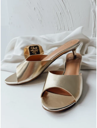 DORIMI dámske zlaté žabky FashionStreet ZY0974