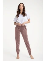 Dámske teplákové nohavice Luna 310 Velúr M-2XL