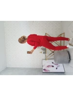 Červená tepláková súprava Červená tepláková súprava