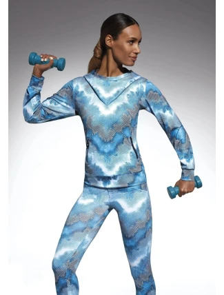 Športová dámska mikina Energy Blouse - Bas Bleu