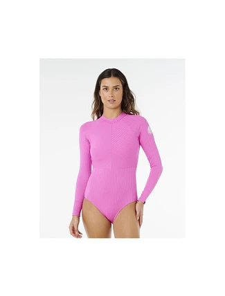 Dámsky kostým RIP CURL Premium Surf Ls Surf Suit, ružový Dámsky kostým RIP CURL Premium Surf Ls Surf Suit, ružový