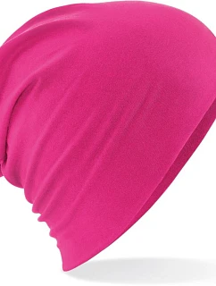 Beechfield B 368 Hemsedal bavlněná slouch čepice 53.0368 fuchsia