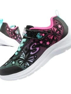 Detská športová obuv Skechers Jumpsters pre dievčatá lesklá