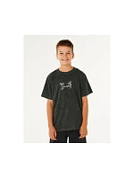 Chlapčenské tričko RIP CURL Eternal Shred Wash Tee-Boy, čierne, detské Chlapčenské tričko RIP CURL Eternal Shred Wash Tee-Boy, čierne, detské