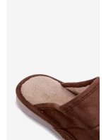 Pánské hnědé pantofle Selomir Pánské hnědé pantofle Selomir
