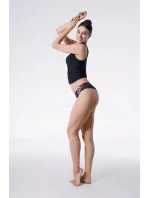 Tangá Peggy Brown spodný diel bikín - Julimex