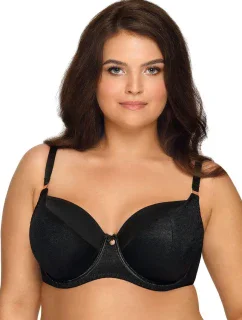 Vystužená dámska podprsenka AV 1920 BLACK