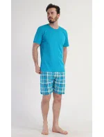 Pánske pyžamové šortky Motocykel