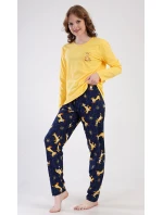 Dámske dlhé pyžamo Žirafy Dámske dlhé pyžamo Žirafy