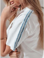 Dámska oversize tepláková súprava SPORT LIKE white FashionStreet AY1144