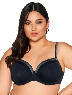 Vrchný diel plaviek 224 black plus - AVA