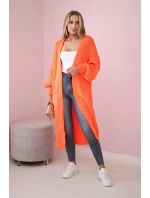 Oranžový dlhý sveter