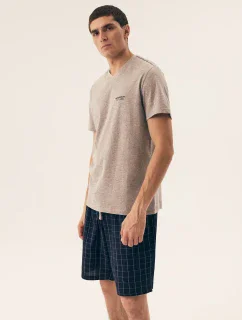 Pyžamo Henderson Premium 42618 Kolej kr/r m-3XL