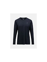 Tričko Peak Performance M Delta Ls Tee, čierne