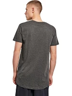 Build your Brand BY 028 Pánske tričko „Shaped Long“ 56.0028 olivová
