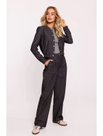 Bunda M800 Press stud bomber - grafitová