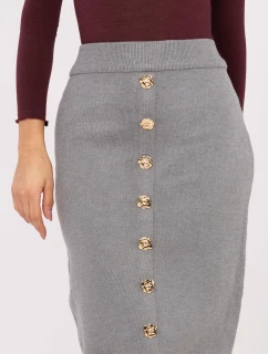 Dámska sukňa PM SD W937.79 sivá - FPrice