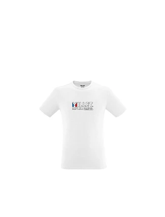 Pánske tričko MILLET Millet Ts Ss M, biele Pánske tričko MILLET Millet Ts Ss M, biele