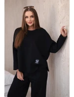 Súprava nových teplákov Punto Black Súprava nových teplákov Punto Black