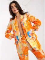 Dámske sako DHJ MA 7684A 1.22X oranžové Dámske sako DHJ MA 7684A 1.22X oranžové