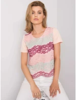 Blúzka LK BZ 506276.07P broskyňa