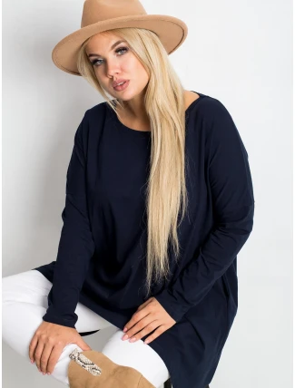 Blúzka RV BZ 5031.06X tmavomodrá