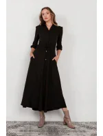 Dámske šaty s dlhým rukávom SUK205 - Lanti