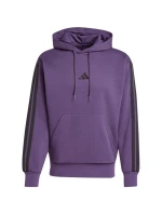 Pánska mikina adidas Essentials 3-Stripes Fleece Sweatshirt purple JX0740 pánska