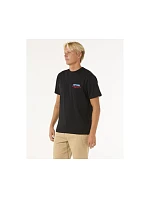 Tričko RIP CURL Surf Revival Ding Repair Tee, čierne Tričko RIP CURL Surf Revival Ding Repair Tee, čierne