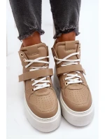 Zazoo 3450 Dámske kožené tenisky Beige Zazoo 3450 Dámske kožené tenisky Beige