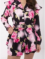 DHJ KO 20615 2.60 čierno-ružový overal